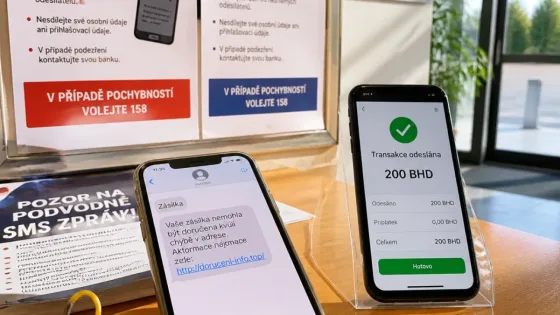 Třebíč: Pozor na falešné SMS o nedoplatku za parkování, ztráta přes 11 tisíc Kč