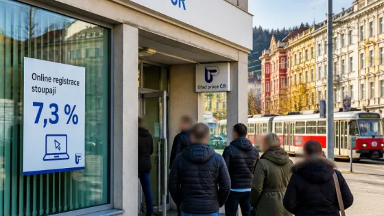 V Ústeckém kraji je přes 40 tisíc nezaměstnaných, míra zůstala na 7,3 %