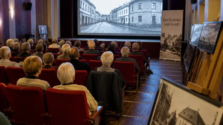 Bechyňské slavnosti přilákaly pamětníky k promítání dobových filmů a fotografií