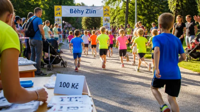 Běhy Zlín lákají rodiny i děti: startovné pro mládež je jen 100 Kč