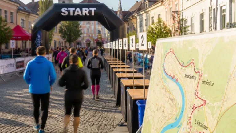 Beroun připravuje první půlmaraton podél Berounky, závod startuje 20. září