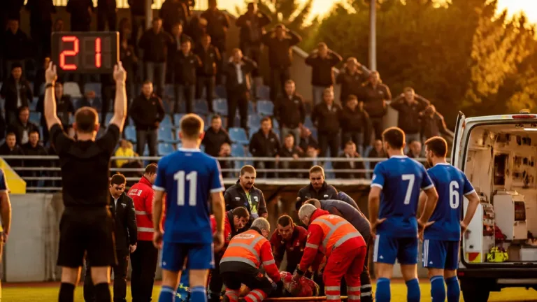 Blansko prohrálo v divokém utkání MSFL v Kunovicích 4:2, zápas přerušilo vážné zranění