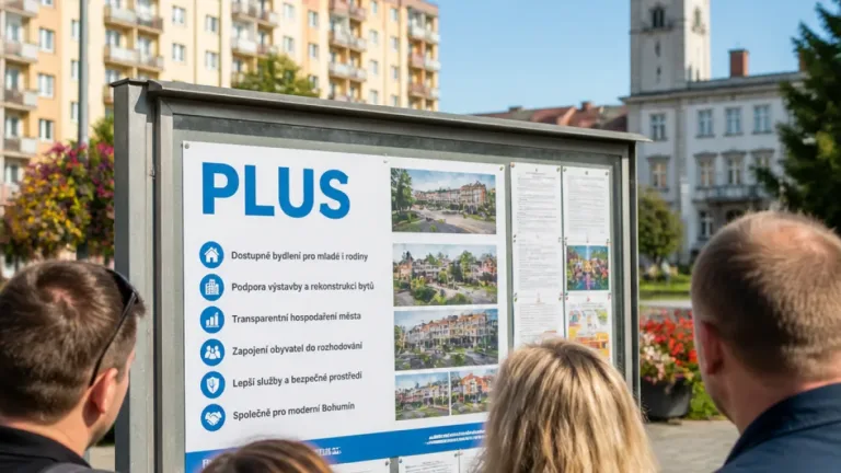 Bohumín čeká volební nabídka PLUS. Co slibuje tým Davida Maryšky pro příští desetiletí
