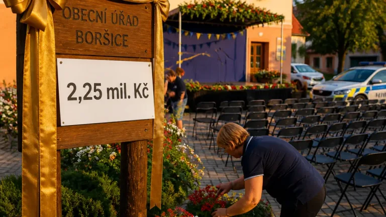 Boršice získaly Zlatou stuhu Zlínského kraje a chystají se na celostátní kolo Vesnice roku