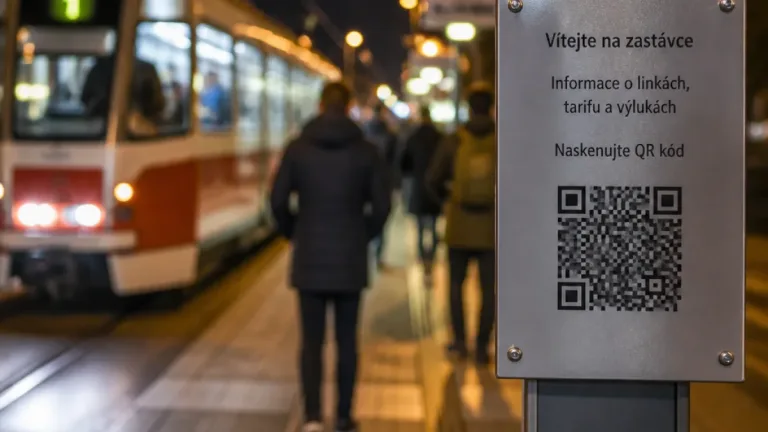 Brno doplňuje zastávky tramvají cedulemi s historií názvů, startuje linka 1