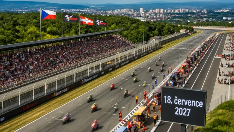 Brno dostane v kalendáři MotoGP 2027 závod 18. července, bude poslední před přestávkou