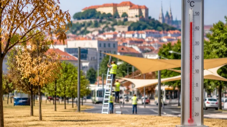 Brno se může přiblížit severní Itálii. Klimatolog varuje před až 91 tropickými dny ročně