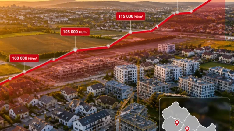Ceny nemovitostí v Jihomoravsku za deset let raketově rostly, Brno-venkov překročilo 100 tis. Kč/m²