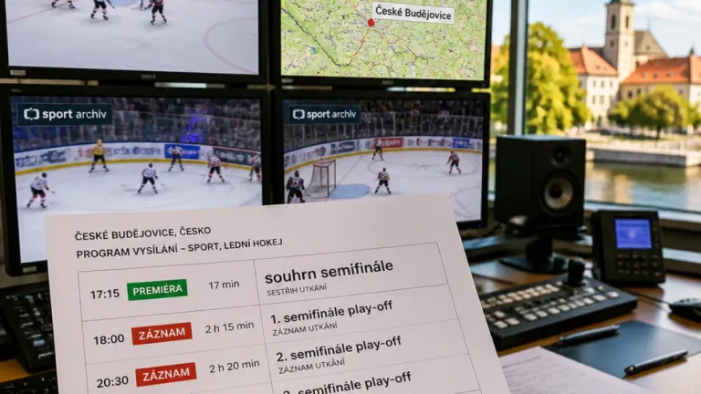 České Budějovice: ČT sport vysílala souhrn semifinále Motoru s Duklou, v archivu jsou záznamy play off