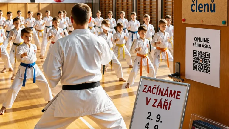 České Budějovice: TJ Karate otevírá zářijový nábor, klub hlásí zhruba 800 členů