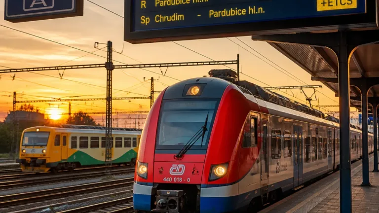 České dráhy převezmou od roku 2030 provoz regionálních vlaků v Pardubickém kraji