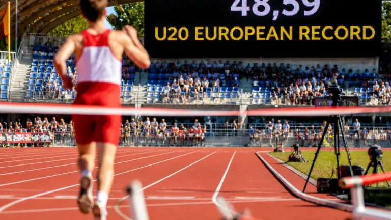Českobudějovický Michal Rada juniorským mistrem světa s evropským rekordem