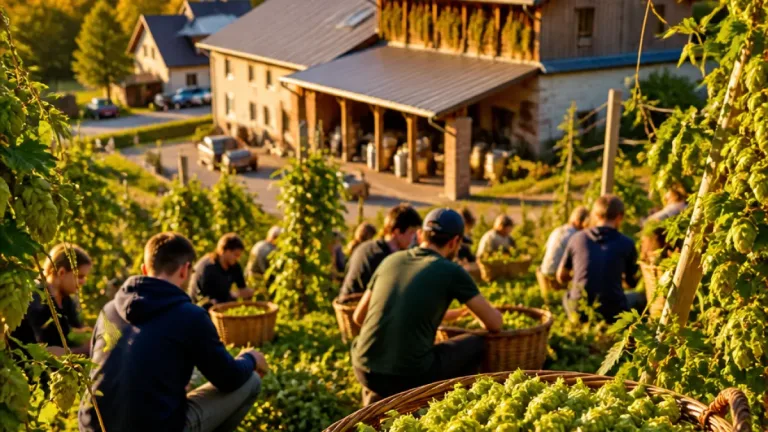 Chmelnice u Humpolce sklízí nejlepší úrodu: pivo z Vysočiny bude již brzy ve varně