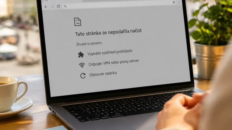 Chrudim: Problém s načítáním souhlasu pro personalizaci na Seznamu může bránit v zobrazení stránek