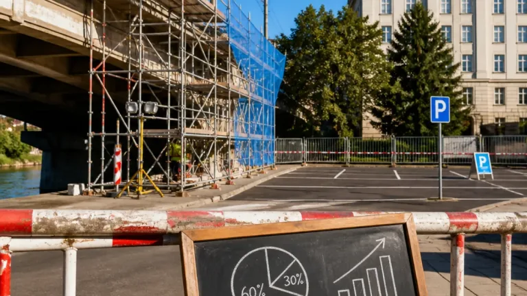 Co si Most může vzít z Kladna: opravy mostů, parkování a opatrné zadlužení