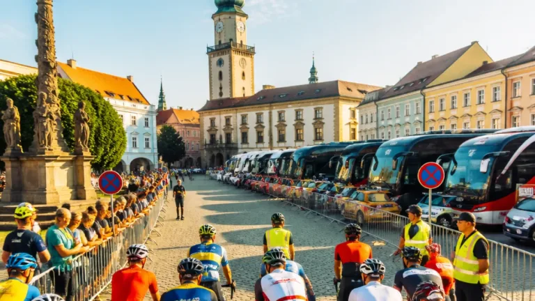Czech Tour opět startuje z Kroměříže: světoví jezdci přinesou uzavírky i omezení parkování