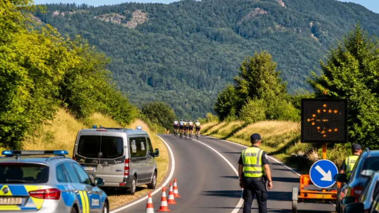 Czech Tour uzavře v pátek části silnic mezi Mladou Boleslaví a Libercem, doprava bude řízena dynamicky