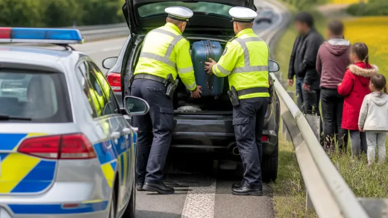 Dálniční policisté z Velkého Beranova pomohli izraelské rodině, došla jim děkovná zpráva