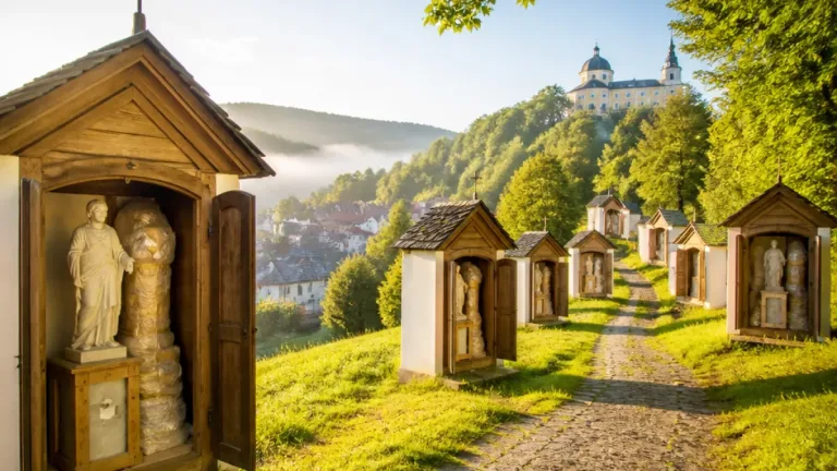 Do kláštera u Králík se po čtyřech dekádách vrátilo 27 lipových soch
