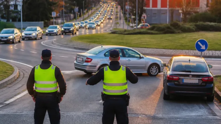 Dopravní nehoda u Čedoku zablokovala Náchod ve špičce, městští strážníci řídili dopravu