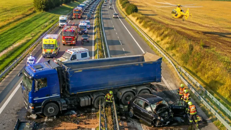 Dopravní nehoda uzavřela I/13 směrem na Chomutov, kolony dosahují kilometrů