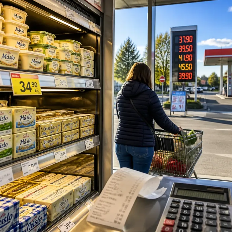 Inflace v červenci zrychlila na 1,7 %, potraviny ale dál zlevňují; máslo nejlevnější za 16 let