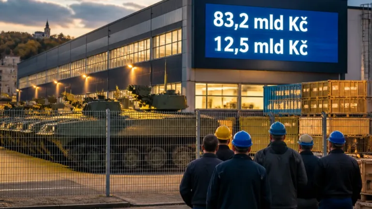 Excalibur Army ze Šternberka dosáhla rekordních tržeb 83,2 miliardy a nejvyššího zisku 12,5 miliardy