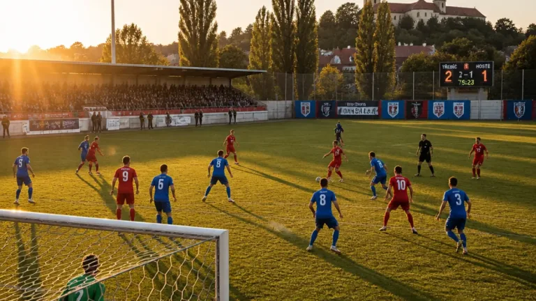 Fotbal v Třebíči: reportáž ze zápasu FŠ Třebíč se Spartakem Velká Bíteš