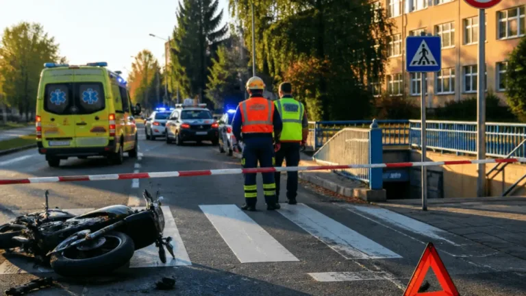 Frýdek-Místek: Na Ostravské ulici zemřel motorkář, místo dlouhodobě rizikové pro chodce