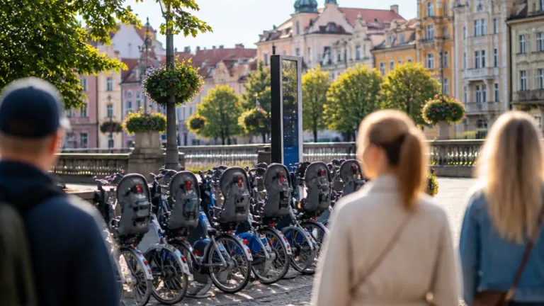 Hradec Králové zavádí sdílená kola s dětskými sedačkami, nejprve deset kusů