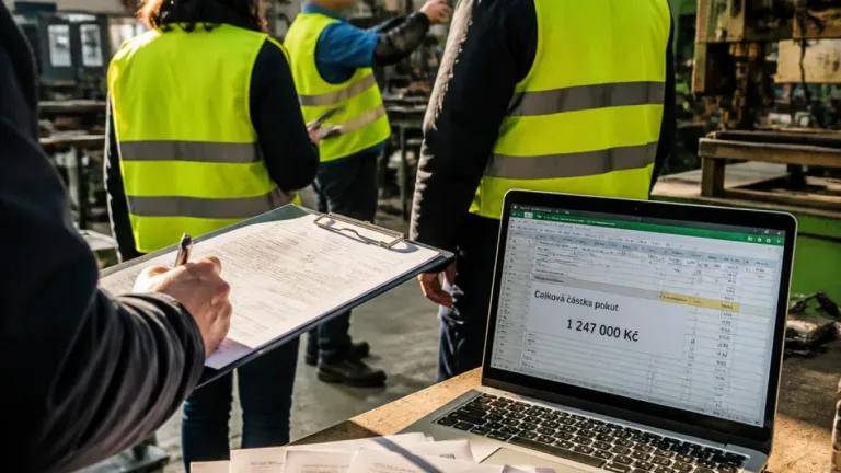 Inspekce práce odhalila v Plzeňském kraji stovky pochybení, pokuty přesáhly 27 milionů