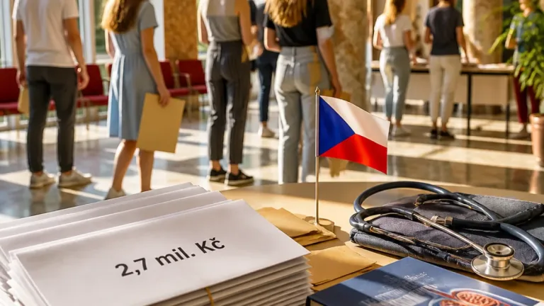 Karlovarský kraj rozdělí dalších 2,7 milionu na stipendia pro mediky, celkem podpořil téměř 130 studentů