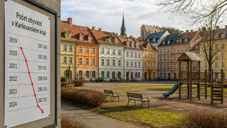 Karlovarský kraj za pololetí ztratil 810 obyvatel, nejvíce na Chebsku