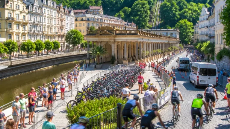 Karlovy Vary přivítají světový CITY TRIATHLON: město bude hostit závod seriálu mistrovství světa