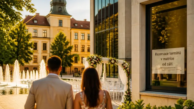 Karviná nabízí snoubencům zámek, obřadní síň i obřad pod širým nebem
