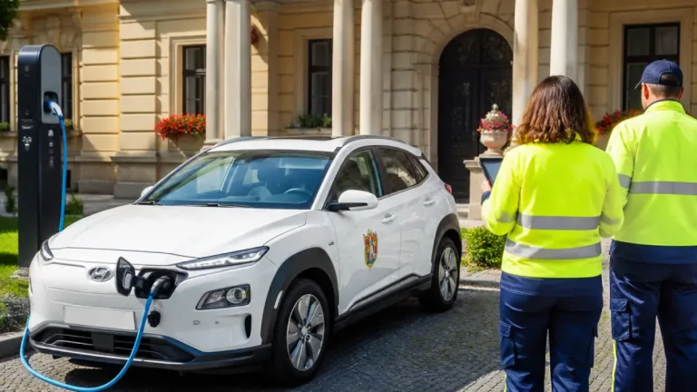 Karviná získala na půl roku elektrický vůz KONA Electric v rámci programu pro elektromobilitu
