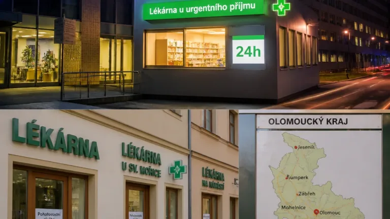 Kde v Olomouckém kraji koupíte léky o státním svátku 28. září: seznam pohotovostních lékáren