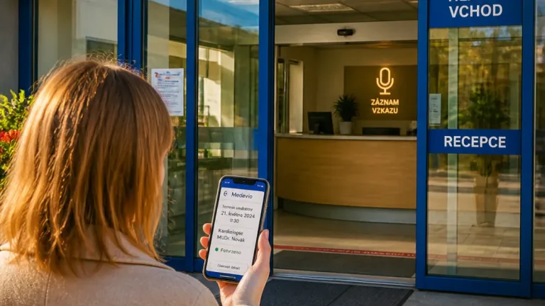 Kladenská nemocnice zavádí online systém Medevio, pacienti budou moci komunikovat i mimo ordinační hodiny
