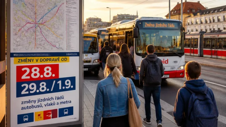 Konec prázdninového provozu: velké změny na Kladensku, Nymbursku a v okolí Prahy