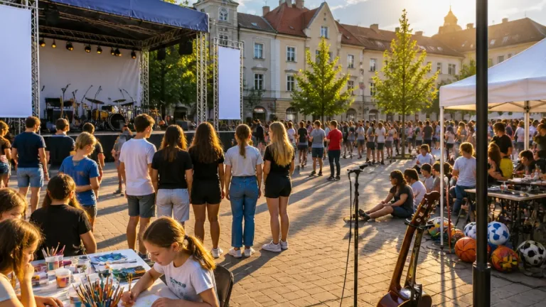 Kopřivnice ožije 21. srpna: hudba, workshopy i zóna pro styl v rámci akce „Někdo ven???”