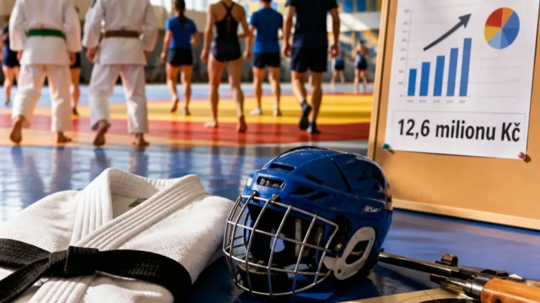 Kraj chce dát v roce 2027 na sportovní akademie 12,6 milionu korun