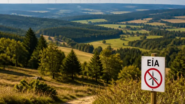 Kraj odmítl větrný park u Novohradských hor, žádá posouzení jiných míst