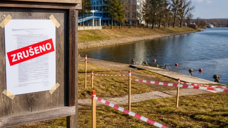 Kraj zrušil územní rozhodnutí pro přístav v Hodoníně, věc převezme krajský úřad
