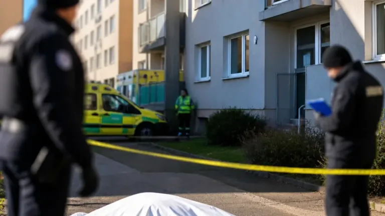 V Plzni nalezeno tělo muže pod panelovým domem, vyšetřování převzali kriminalisté