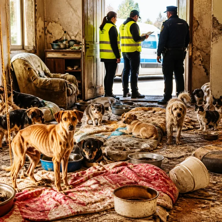 Veterináři objevili v domě v Rousínově 27 zanedbaných zvířat, do případu zasahuje policie i OSPOD