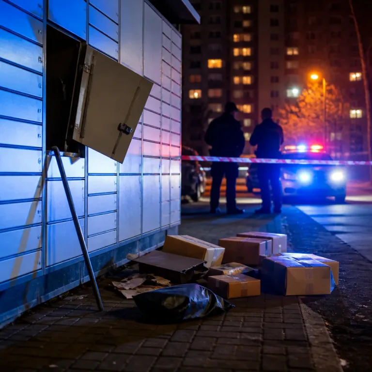 Muže zadrželi při vykrádání výdejního boxu; kriminalisté spočítali nejméně 11 případů