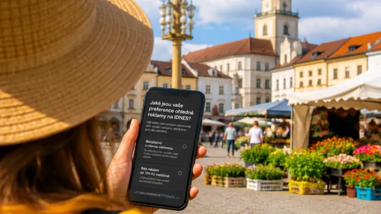 Kroměříž: jak iDNES mění zobrazení reklamy a co to znamená pro čtenáře
