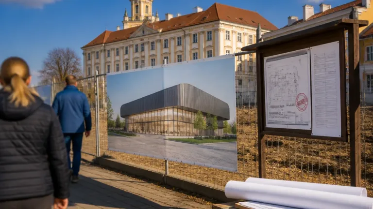Kroměříž získala stavební povolení na novou sportovní halu, rozhodnutí zatím nepravomocné
