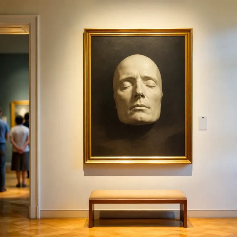 Národní muzeum instalovalo v Památníku Jana Palacha obraz Hynka Martince jako nový výstavní prvek