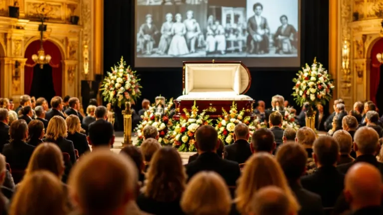 Desítky kolegů a stovky diváků se rozloučily s Jiřím Štěpničkou v Národním divadle